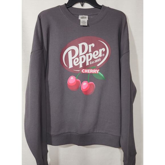 Cherry Dr pepper women's Medium sweatshirt - Picture 2 of 6